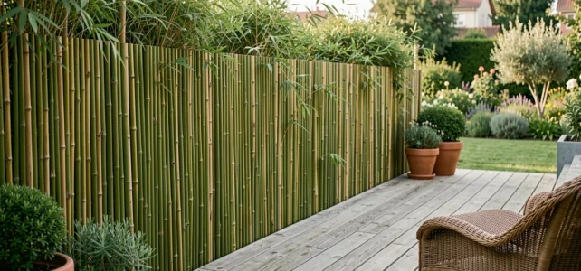 Tout savoir sur le brise-vue en bambou pour une terrasse à l’abri des regards